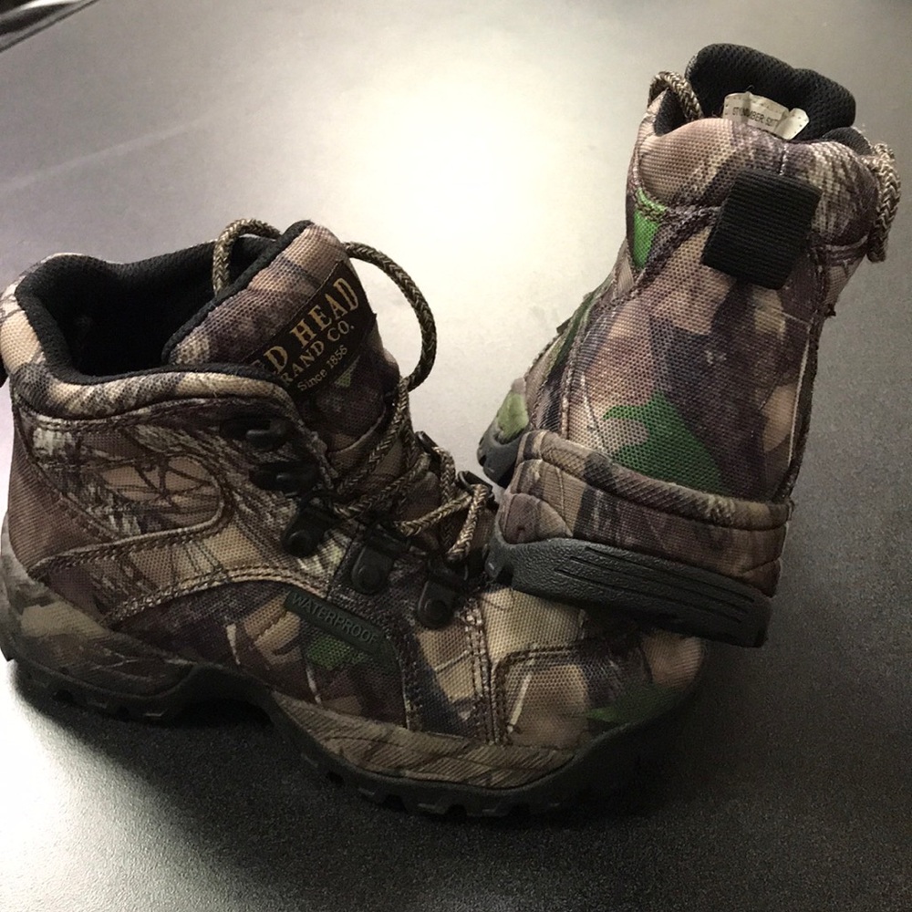 Redhead cougar II camo boots